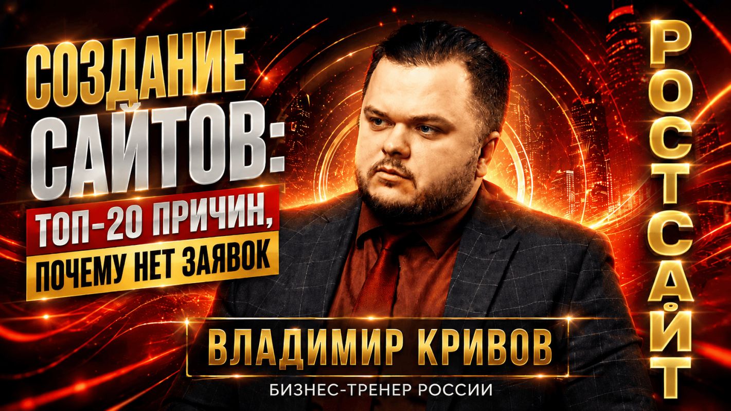 Создание сайтов: топ-20 причин, почему нет заявок